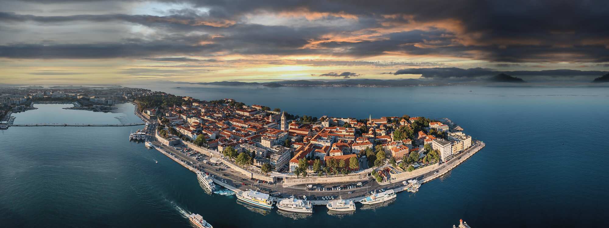 Die historische Stadt Zadar ist das Eingangstor zur Region Dalmatien
