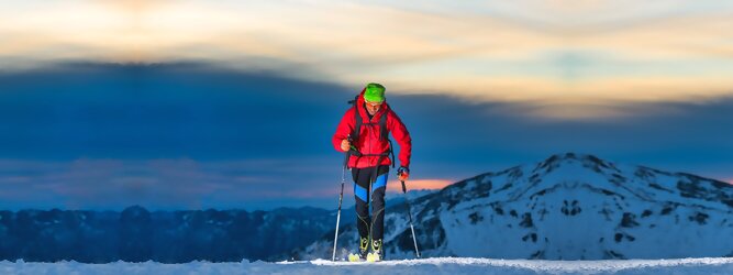 Trip Adria - die perfekte Skitour planen | Unberührte Tiefschnee Landschaft, die schönsten, aufregendsten Skitouren Tirol. Anfänger, Fortgeschrittene bis Profisportler